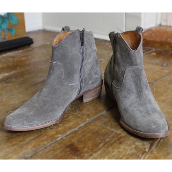 Madewell Suede Ankle Boot - Picture 2 of 4